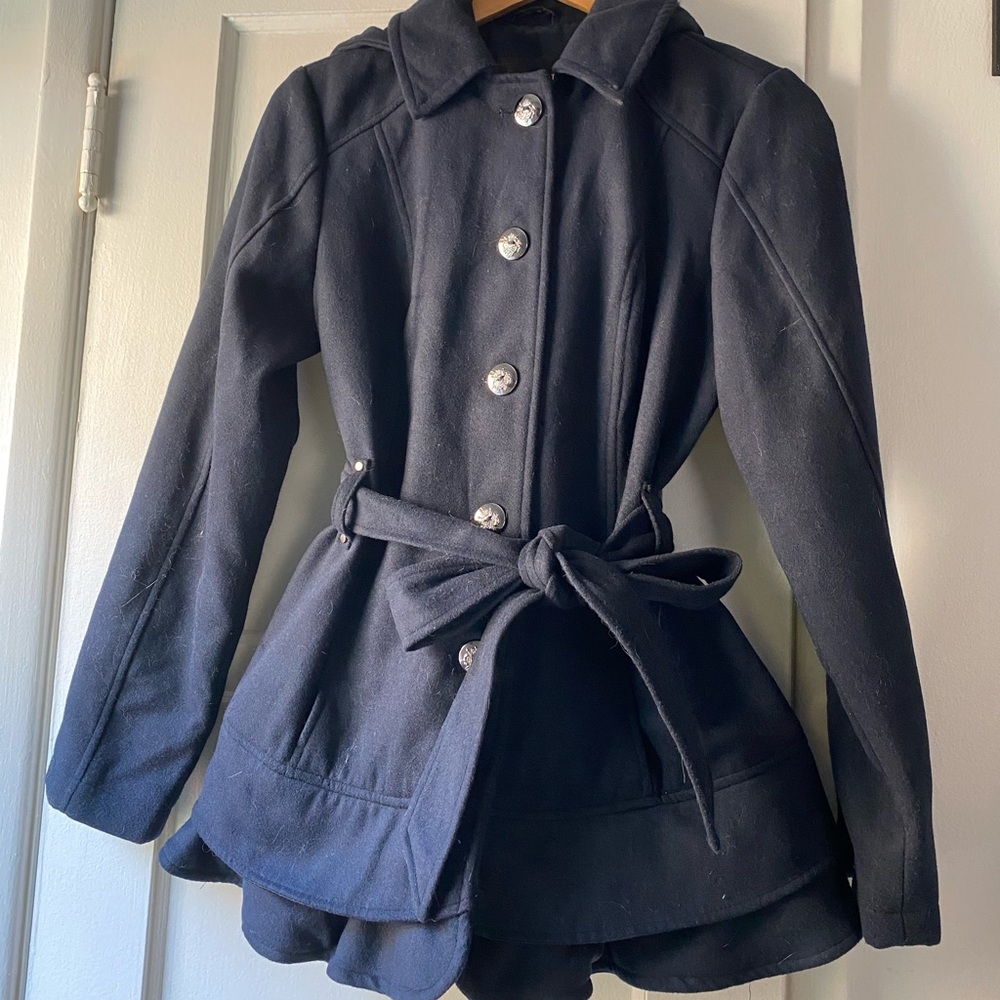 Celebrity Pink Navy Coat
